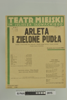 ARLETA I ZIELONE PUDŁA