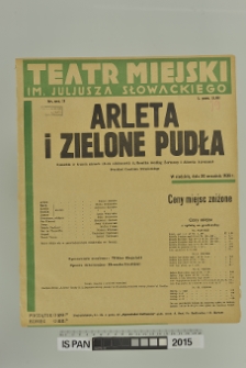 ARLETA I ZIELONE PUDŁA