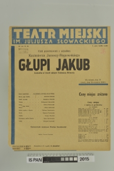 GŁUPI JAKUB