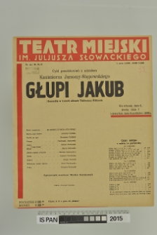 GŁUPI JAKUB