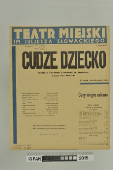 CUDZE DZIECKO