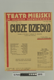 CUDZE DZIECKO