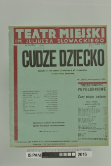 CUDZE DZIECKO