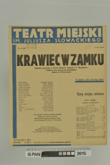 KRAWIEC W ZAMKU