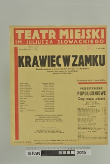 KRAWIEC W ZAMKU