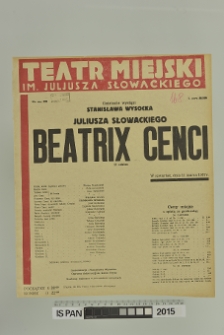 BEATRIX CENCI