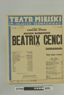 BEATRIX CENCI