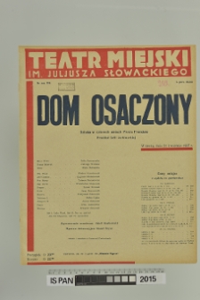 DOM OSACZONY