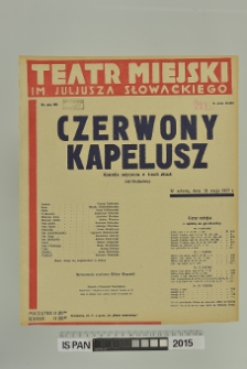 CZERWONY KAPELUSZ