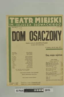 DOM OSACZONY
