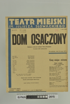 DOM OSACZONY