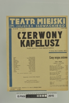 CZERWONY KAPELUSZ