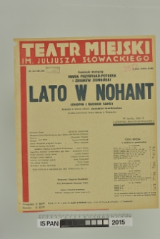 LATO W NOHANT ( Chopin i George Sand )