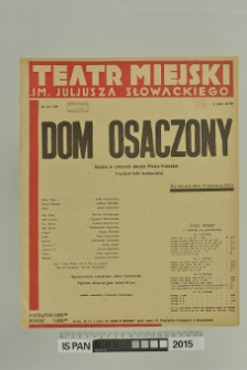 DOM OSACZONY