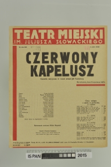 CZERWONY KAPELUSZ
