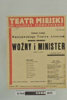 WOŹNY I MINISTER