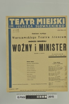 WOŹNY I MINISTER