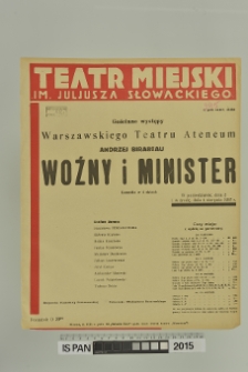 WOŹNY I MINISTER