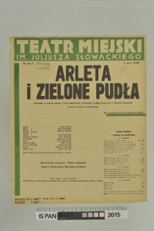 ARLETA I ZIELONE PUDŁA