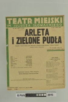 ARLETA I ZIELONE PUDŁA