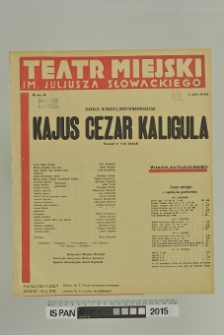 KAJUS CEZAR KALIGULA