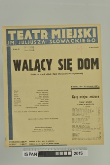 WALĄCY SIĘ DOM