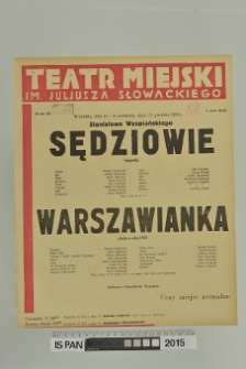 SĘDZIOWIE/WARSZAWIANKA