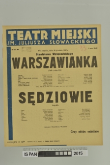 WARSZAWIANKA/SĘDZIOWIE