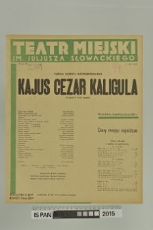 KAJUS CEZAR KALIGULA