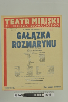 GAŁĄZKA ROZMARYNU