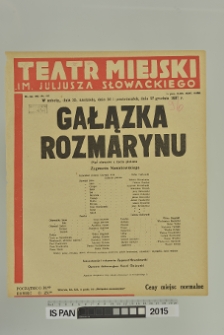 GAŁĄZKA ROZMARYNU