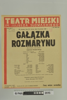 GAŁĄZKA ROZMARYNU