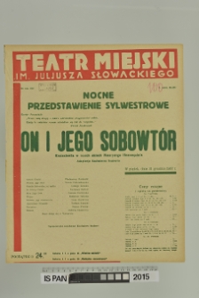 ON I JEGO SOBOWTÓR