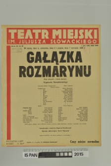 GAŁĄZKA ROZMARYNU