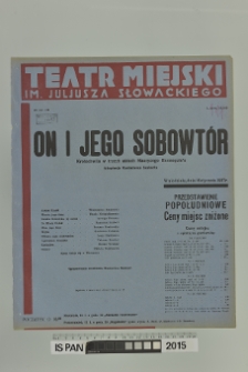 ON I JEGO SOBOWTÓR