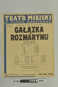 GAŁĄZKA ROZMARYNU