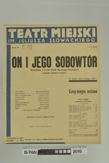 ON I JEGO SOBOWTÓR