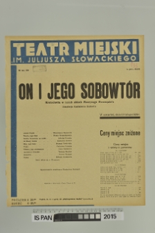 ON I JEGO SOBOWTÓR
