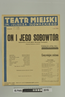 ON I JEGO SOBOWTÓR