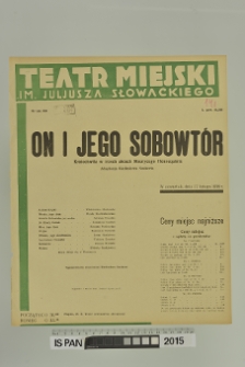 ON I JEGO SOBOWTÓR
