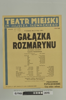 GAŁĄZKA ROZMARYNU
