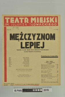 MĘŻCZYZNOM LEPIEJ