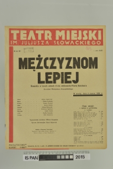 MĘŻCZYZNOM LEPIEJ