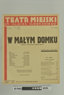 W MAŁYM DOMKU