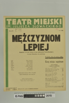 MĘŻCZYZNOM LEPIEJ