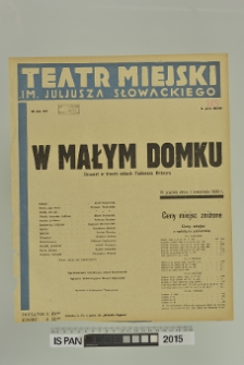 W MAŁYM DOMKU
