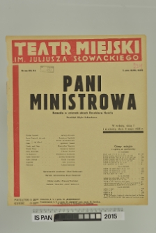 PANI MINISTROWA