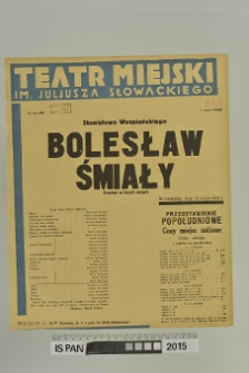 BOLESŁAW ŚMIAŁY