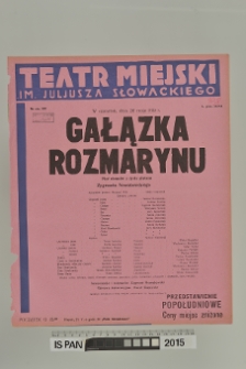 GAŁĄZKA ROZMARYNU