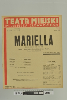 MARIELLA ( The Shining Hour)
